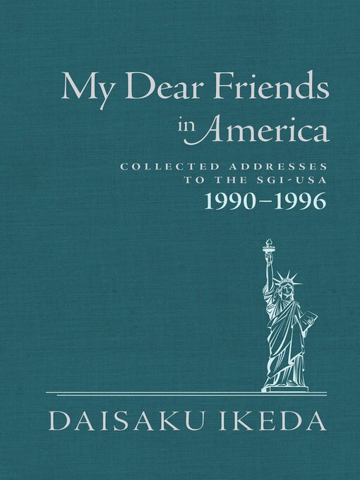 Cover image for My Dear Friends in America